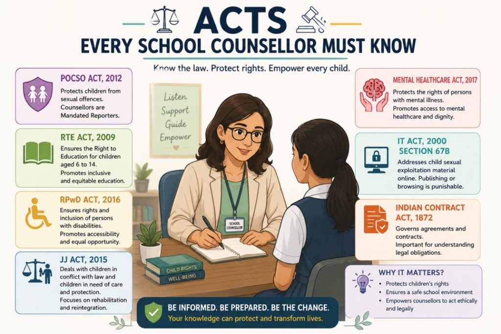 7 Key Acts Every School Counsellor Must Know